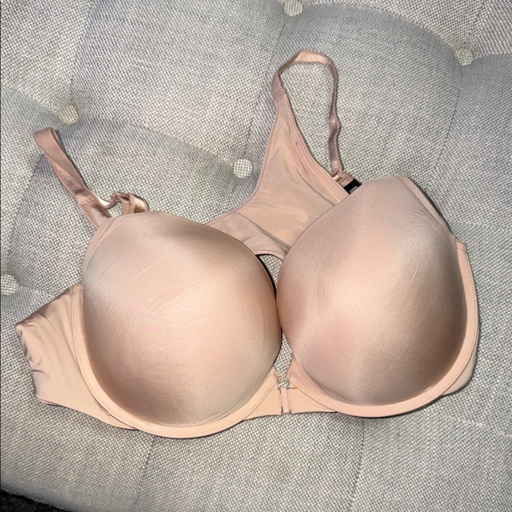 Seamless Light Blush T-Shirt Bra - Smooth Nude Support torrid